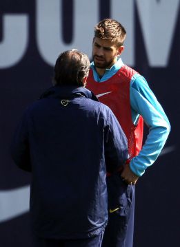 Barça start their Clásico preparation with Piqué's return Barça start their Clásico preparation with Piqué's return