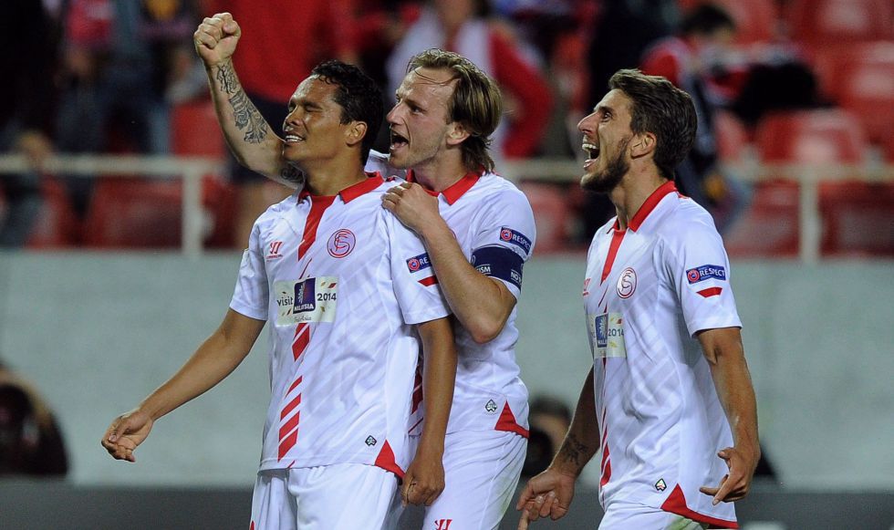 Sevilla put one foot in the final