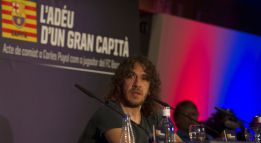 Puyol: “I gave everything for Barça and football” Puyol: “I gave everything for Barça and football”