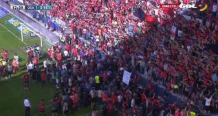 68 supporters suffer injury as barrier collapses at El Sadar