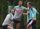Cristiano and Meireles back in the fold, training as normal
