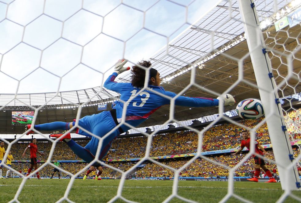 Brazil’s artillery repelled by magnificent Ochoa