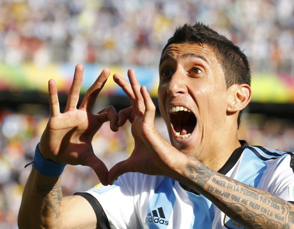 Argentina have an angel of their very own... Di María