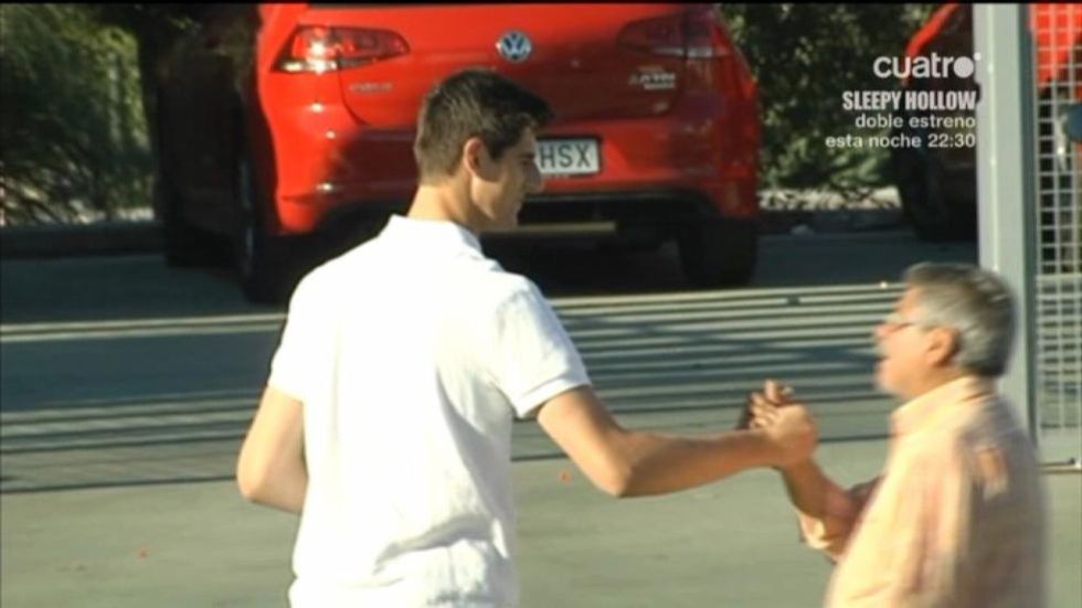 Thibaut Courtois says goodbye to Atlético Madrid