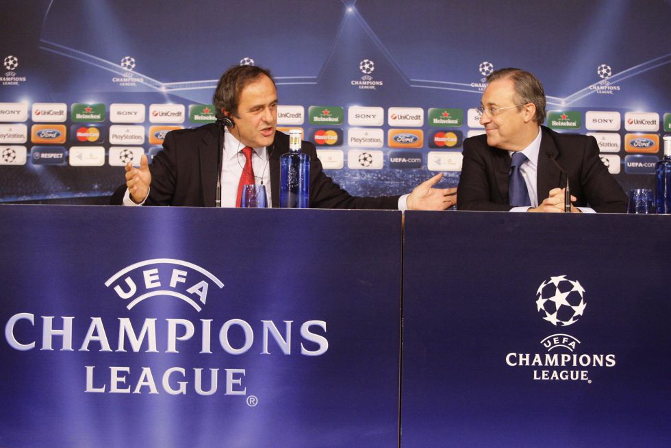 Real Madrid go to war with Platini to defend Cristiano