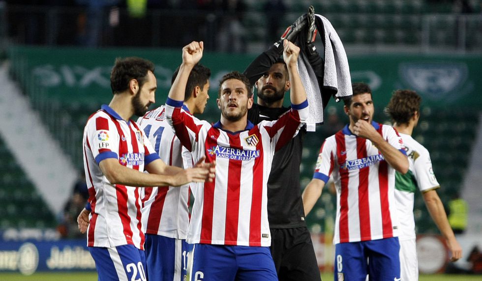 Atlético win with efficiency