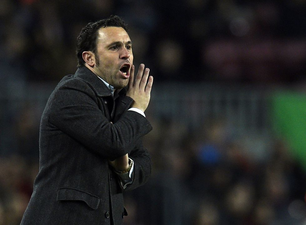 "In the first half we were equal to or better than Barcelona"