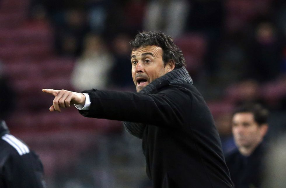 Luis Enrique: "The penalty taker is Messi, I assume they spoke"