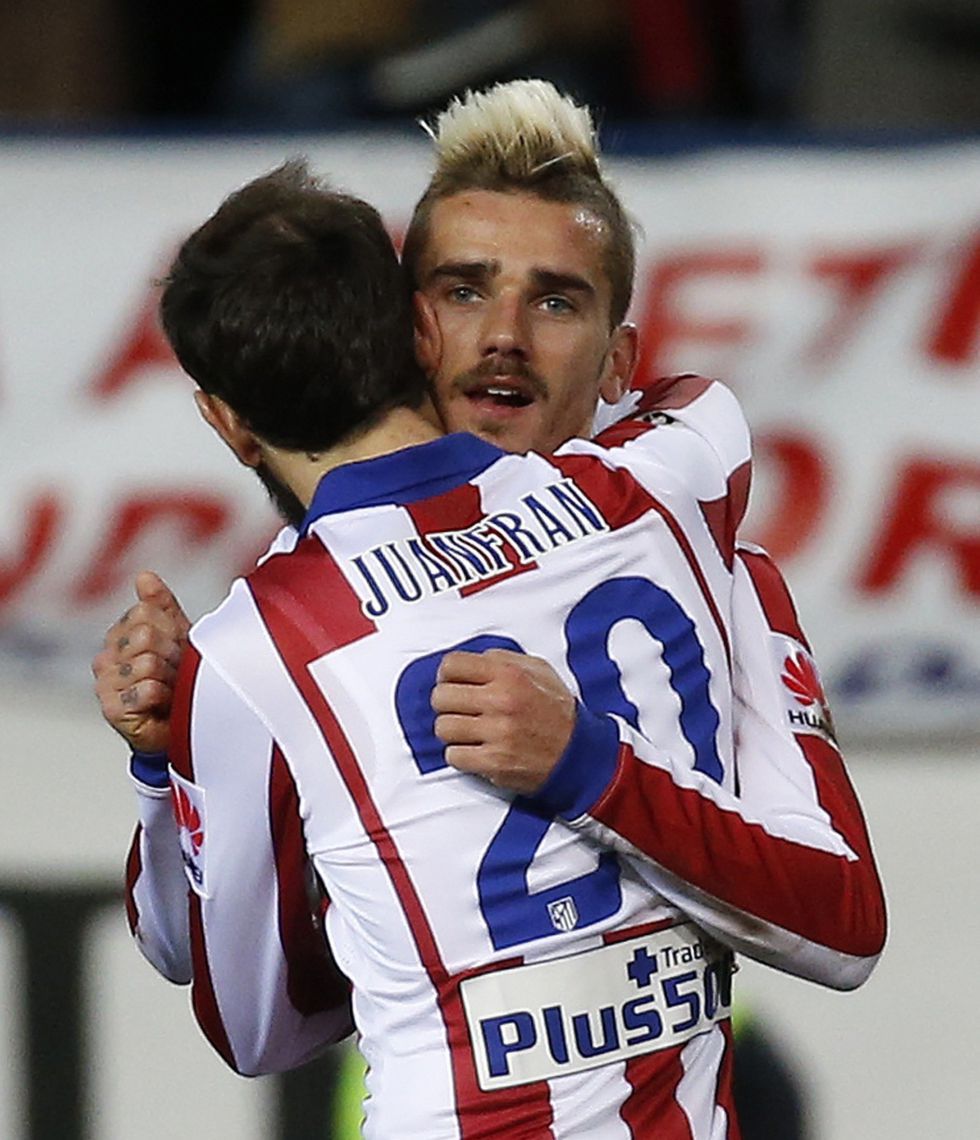 Griezmann: "I'm growing and I'm enjoying playing with Atleti"