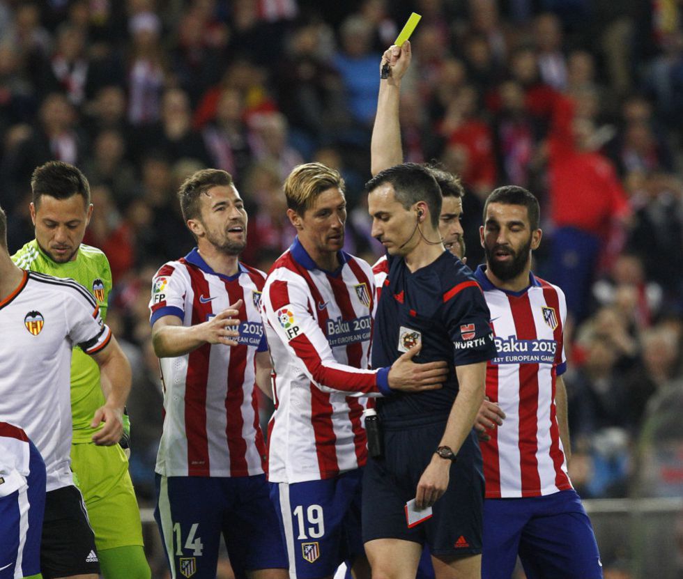 The Liga train arrived at the Calderón but nobody boarded
