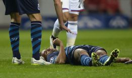 Danilo leaves Dragao in an ambulance after 'keeper clash Danilo leaves Dragao in an ambulance after 'keeper clash