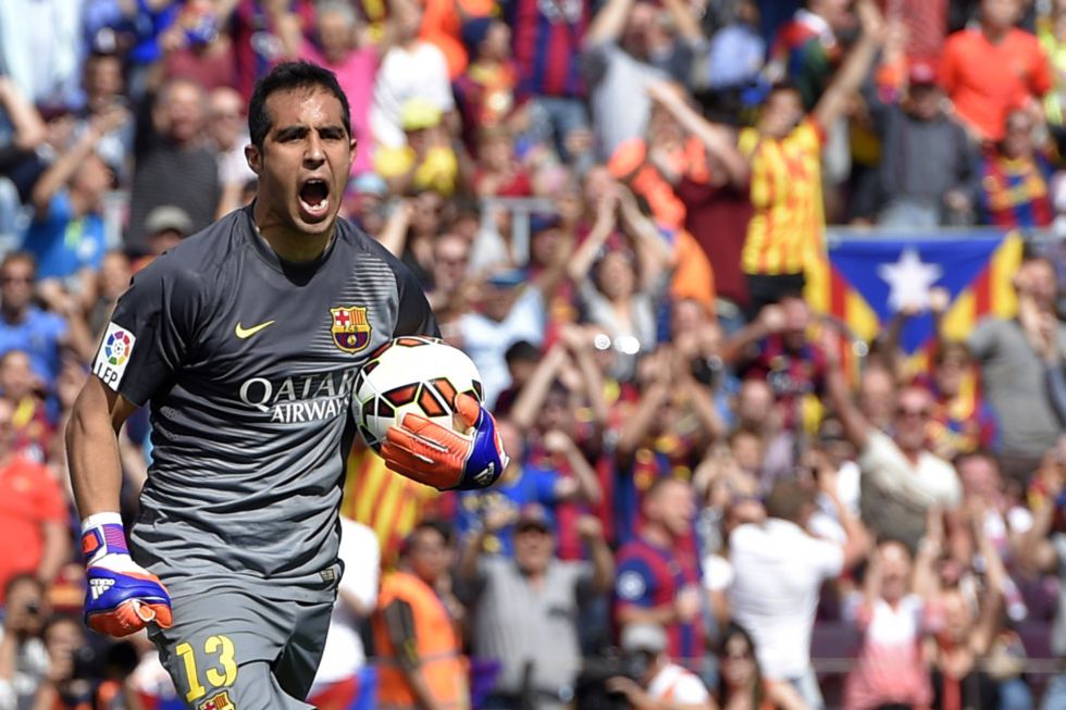 Spot-kick save puts Claudio Bravo into double figures
