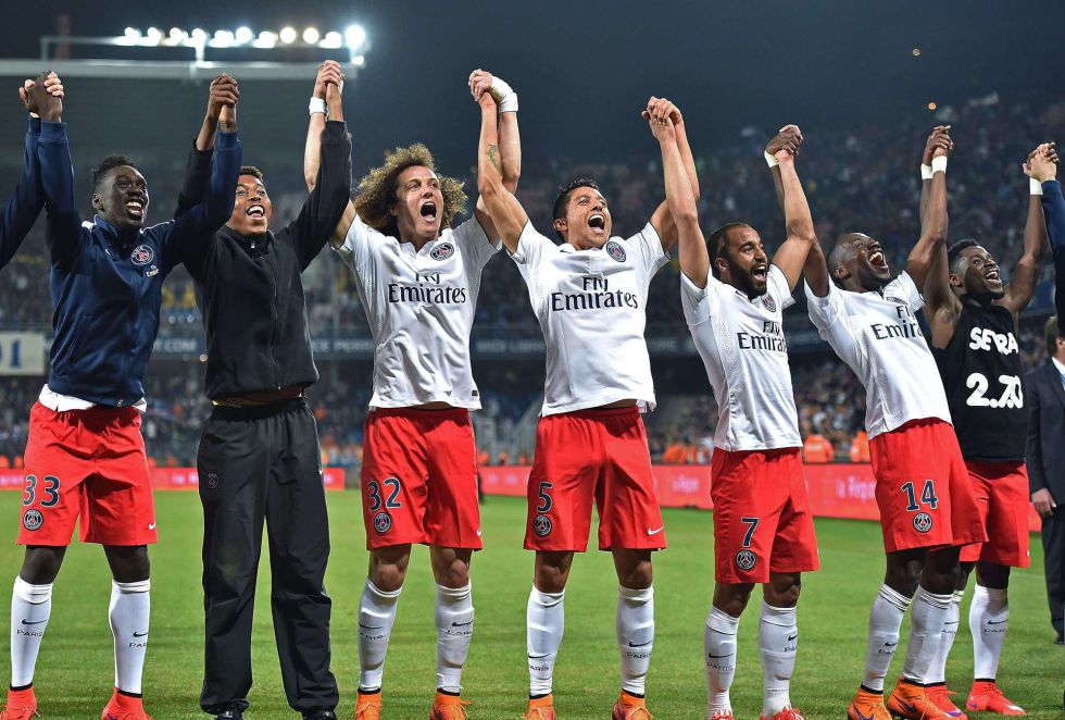 PSG win their third successive Ligue 1 title