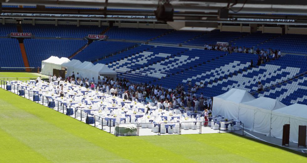 Real manage to remember Santiago Bernabéu for VIP party