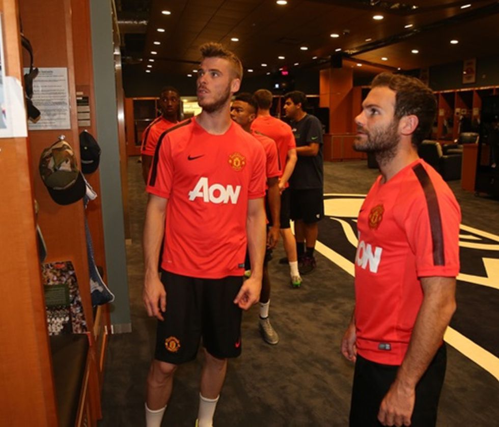 De Gea waits for news in Seattle