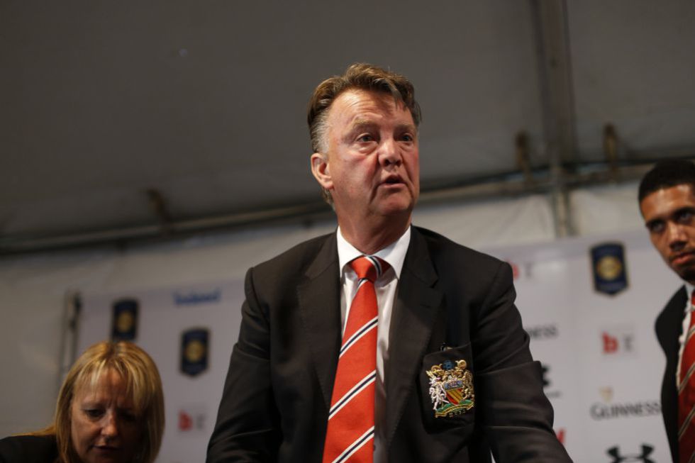 Van Gaal: "De Gea will play against Barça, and Spurs"