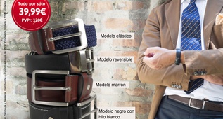 Pack cinturones Antonio Miro