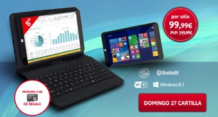 Portátil y tableta Intel Inside
Todo en un mismo dispositivo