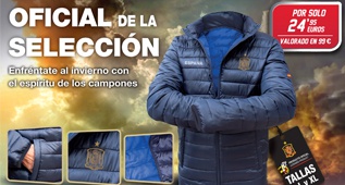 ANORAK OFICIAL DE LA SELECCIÓN