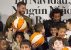Real Madrid share out presents for children in need