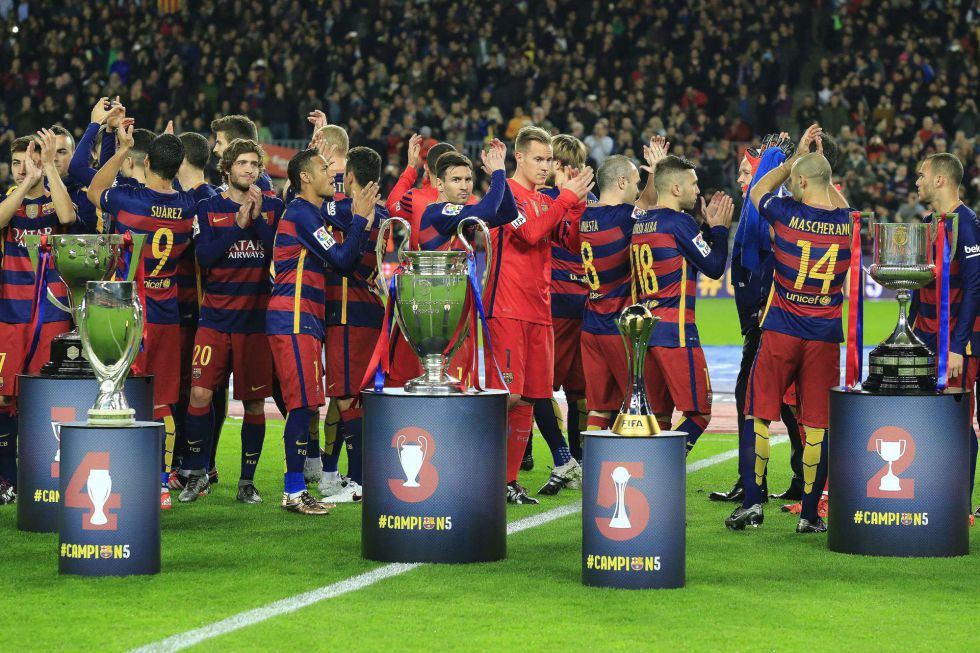 IFFHS: Barcelona best of 2015, Real Madrid sixth