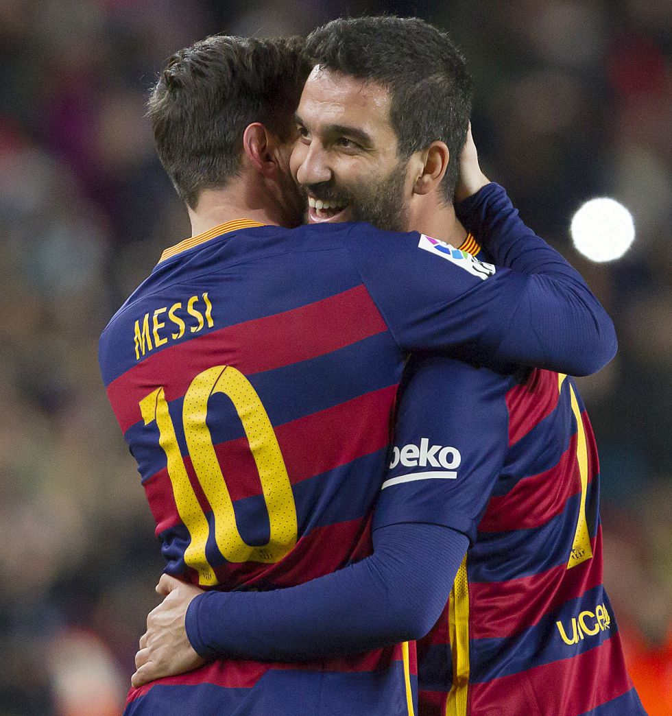 Arda Turan: "What Messi whispered in my ear’s a secret"