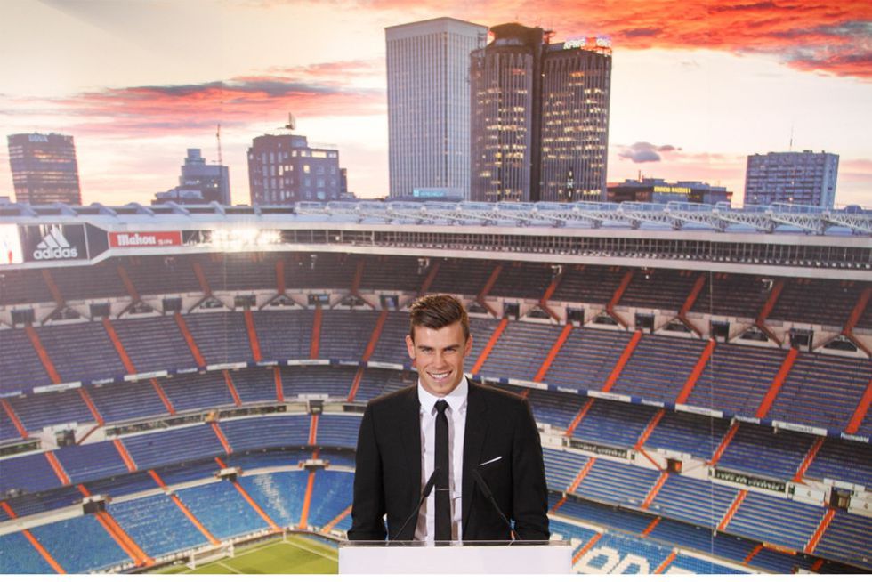 Gareth Bale cost Real Madrid over 100 million euros
