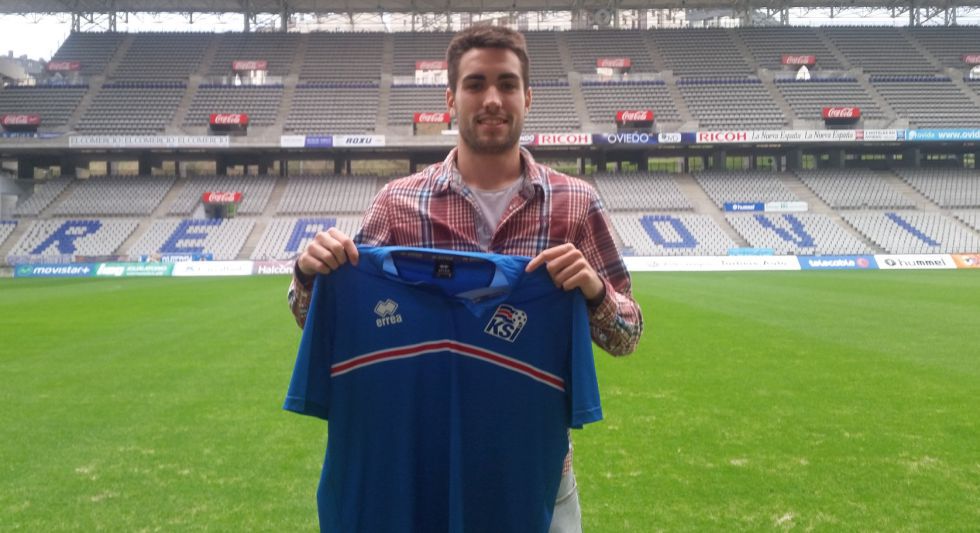Iceland call up Oviedo’s Diego Johannesson