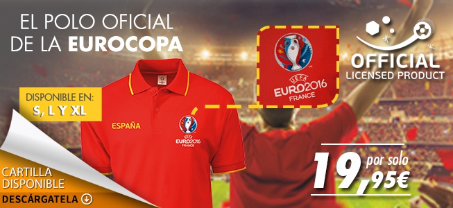 Polo de España OFICIAL de la EUROCOPA 2016