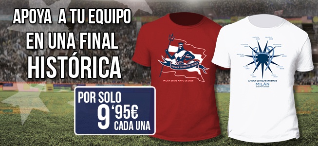 Apoya a tu equipo en una
 FINAL HISTÓRICA