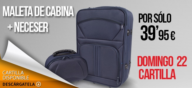 Maleta de cabina + Neceser