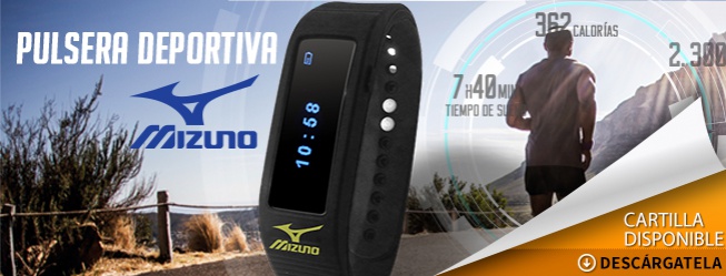 Pulsera inteligente Mizuno