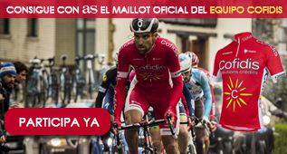 Consigue el maillot oficial del equipo Cofidis 2016
