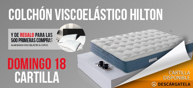 Colchón viscoelástico HILTON