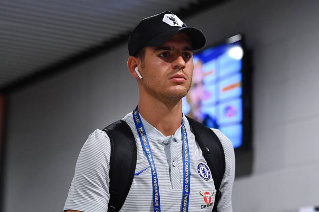 Alvaro Morata está felizmente casado. Esperamos que les dure,...