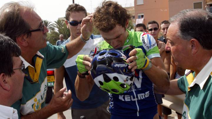 #Caravaca en la Ruta: Valverde acabó la etapa con lágrimas