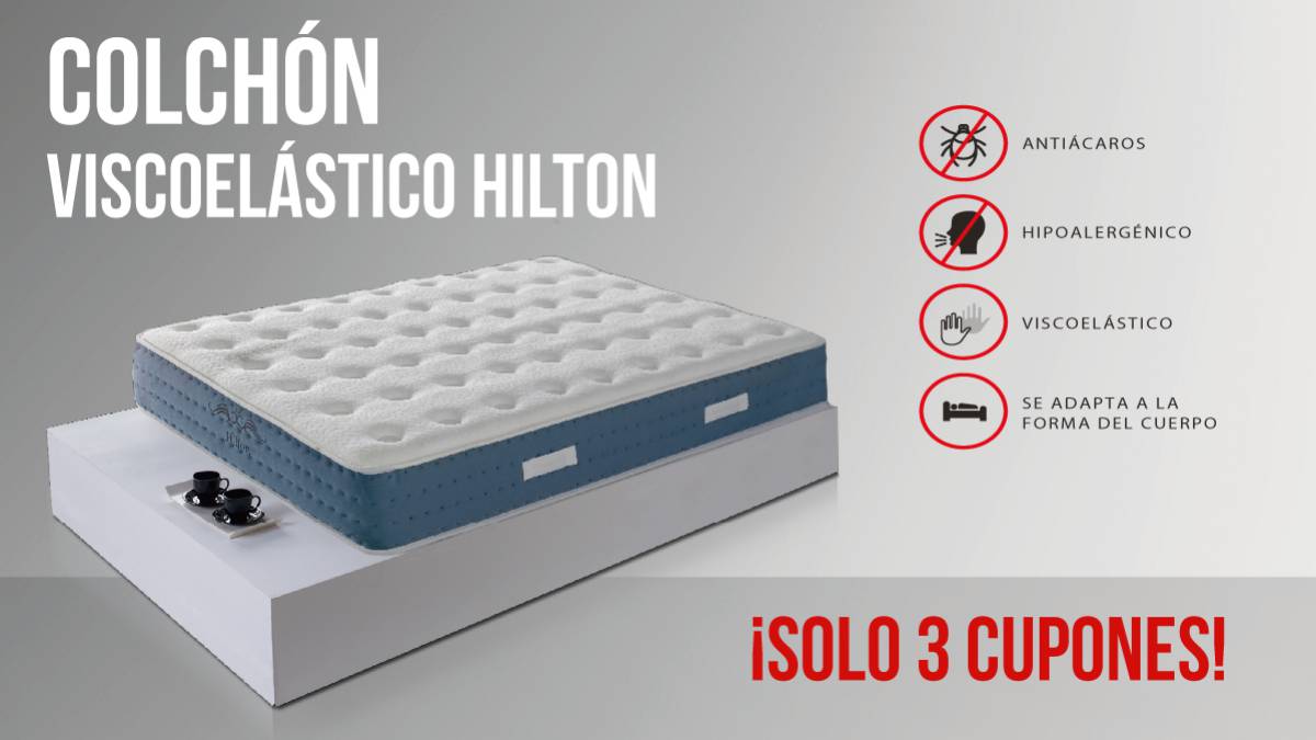 Colchón Viscoelástico Hilton Colchón Viscoelástico Hilton