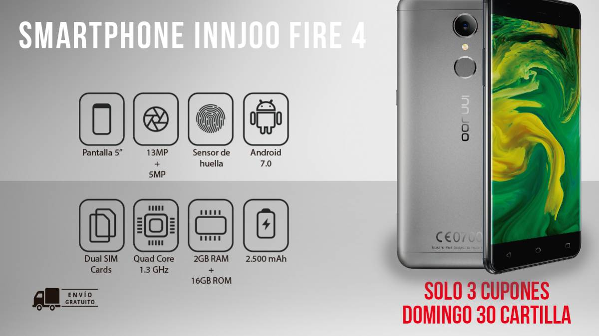 Smartphone Innjoo Fire 4 Smartphone Innjoo Fire 4