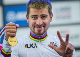 El triple de Peter Sagan en la oscuridad de #Bergen2017