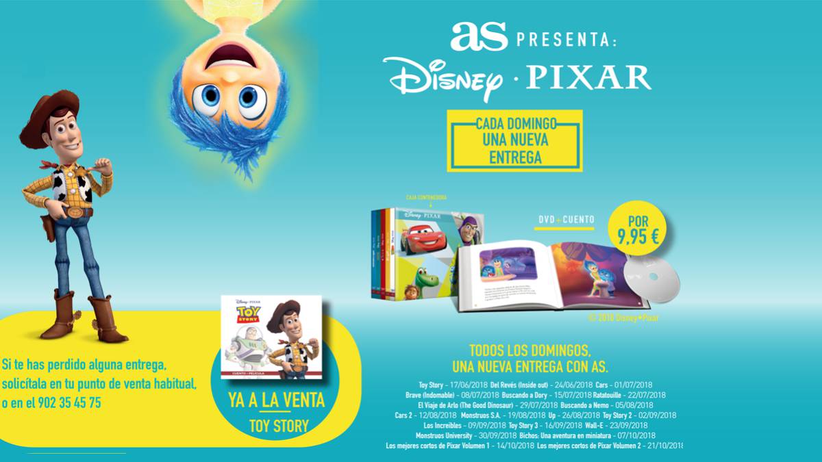 Los clásicos de Pixar Los clásicos de Pixar