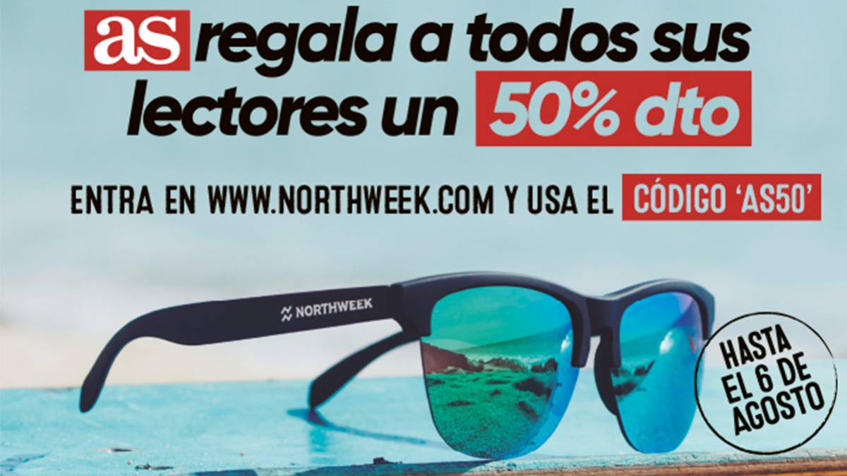 DESCUENTO DEL 50% EN TODA LA WEB NORTHWEEK