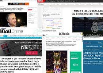 Lorenzo Sanz y Pedro Sánchez, protagonistas españoles en la Prensa internacional