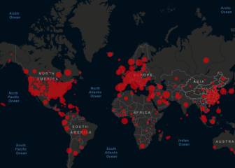 Mapa del coronavirus en el mundo, en tiempo real hoy, 29 de mayo: casos y muertos