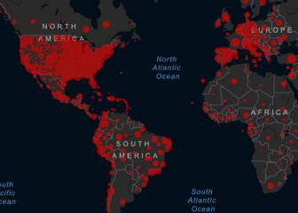 Mapa del coronavirus en el mundo, en tiempo real hoy, 1 de junio: casos y muertos