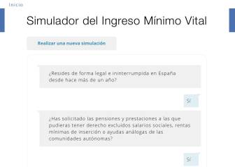 ¿Cómo usar el simulador virtual para comprobar si recibo el ingreso mínimo vital?