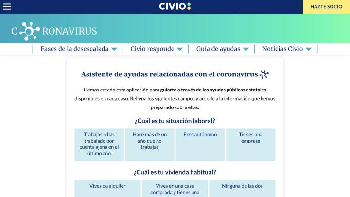 Ayudas por coronavirus: cómo comprobar a cuáles puedes acceder