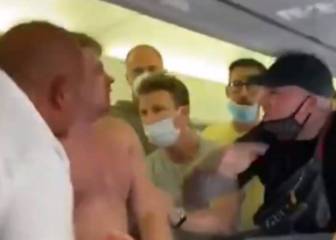 Pelea en pleno vuelo Ámsterdam-Ibiza por la mascarilla