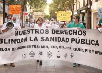 Los MIR continúan este lunes su huelga indefinida, pero sin manifestación
