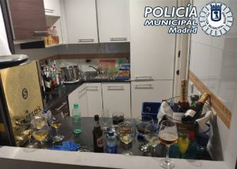 La Policía interviene en un club nocturno clandestino de Madrid