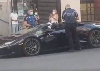 Denuncian a Batman por ir sin papeles con un Lamborghini por la Gran Vía de Madrid